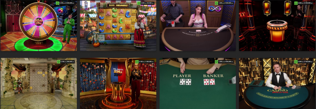 Meilleur Live casino WinOui Casino