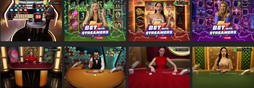 Meilleurs croupiers de casino en direct WinOui casino