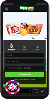 Application mobile pour Android WinOui Casino